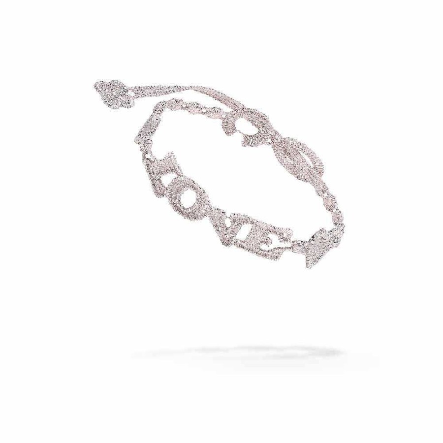 Bracelets Cruciani C | Braccialetto Love Lurex